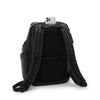 back of black TUMI Bravo Search Backpack Leather