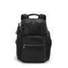 front of black TUMI Bravo Search Backpack Leather