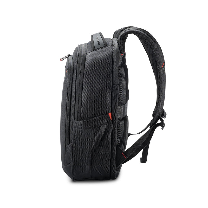 side of black Samsonite Xenon 4.0 Slim Backpack