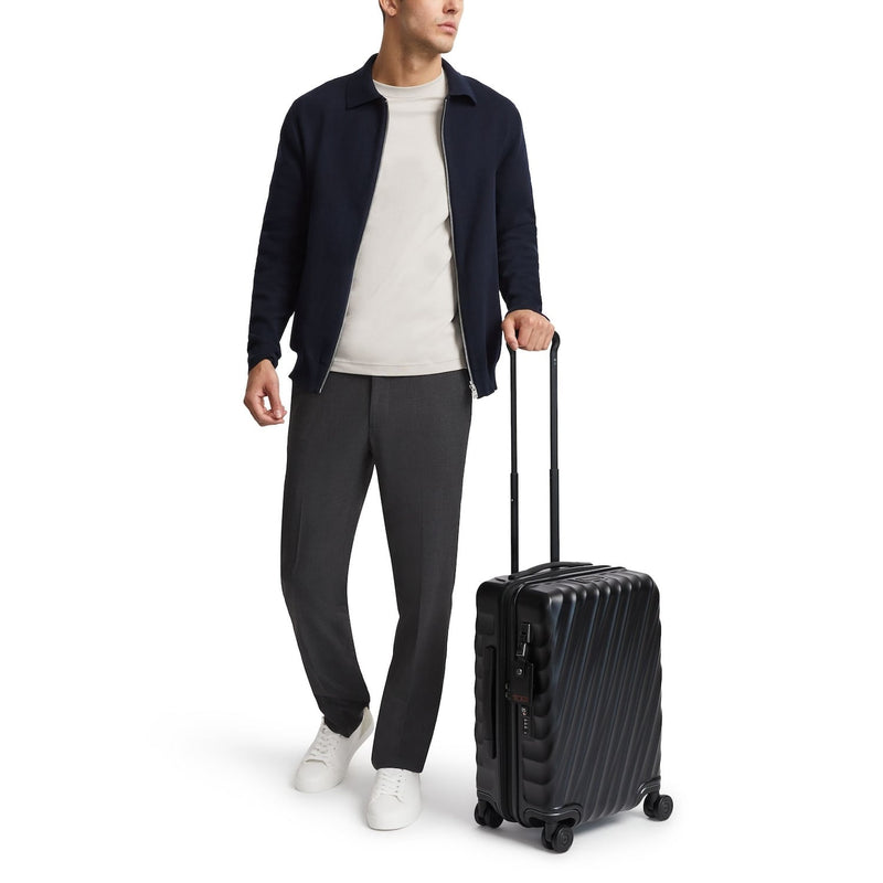 model with black texture 19 Degree International Expandable Carry-On