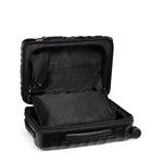 inside of black texture 19 Degree International Expandable Carry-On