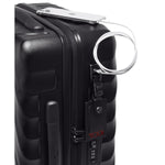 USB port of black texture 19 Degree International Expandable Carry-On