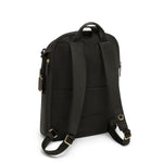 back of black/gold TUMI Voyageur Montana Backpack