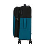 expanded black/blue American Tourister Daring Dash Spinner Medium Expandable