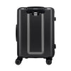 back of black Samsonite Evoa Z Spinner Carry-On