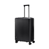 front of black Samsonite Evoa Z Spinner Carry-On