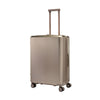 front of ivory gold Samsonite Evoa Z Spinner Carry-On