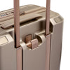 back hook of ivory gold Samsonite Evoa Z Spinner Carry-On