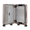 inside of ivory gold Samsonite Evoa Z Spinner Carry-On