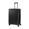 front of black Samsonite Evoa Z Spinner Medium