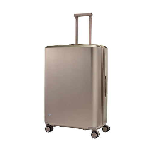 front of ivory gold Samsonite Evoa Z Spinner Medium