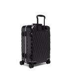 back of black texture TUMI 19 Degree Frame International 4 Wheel Carry-On