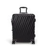 front of black texture TUMI 19 Degree Frame Continental Carry-On