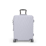 front of pearl grey texture TUMI 19 Degree Frame Continental Carry-On