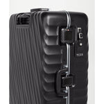 locks of black texture TUMI 19 Degree Frame Extended Trip Packing Case