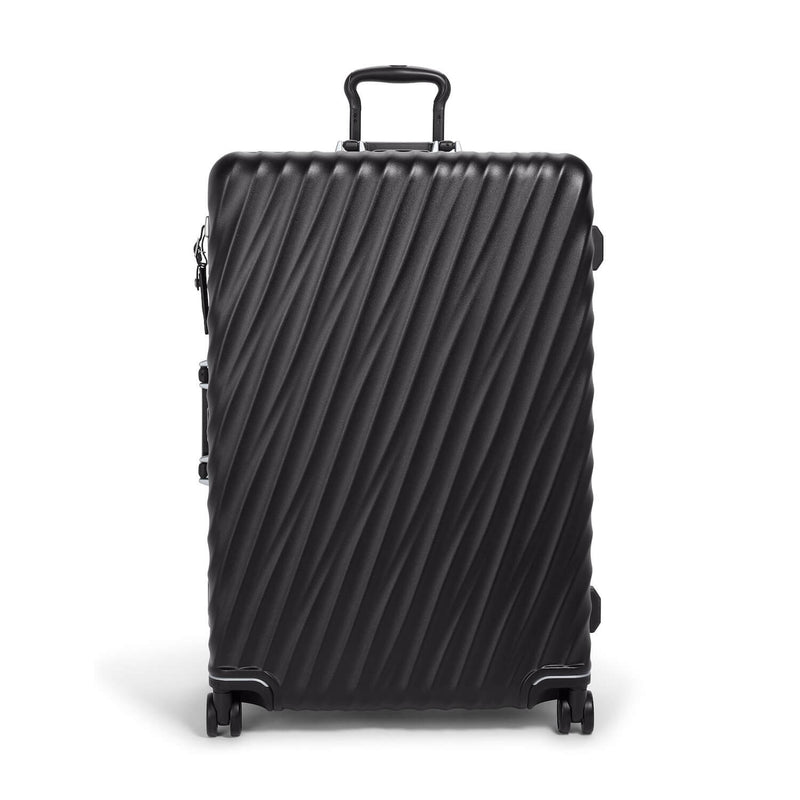 front of black texture TUMI 19 Degree Frame Extended Trip Packing Case