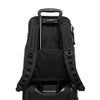 pass-through sleeve of oxblood TUMI Bravo Navigation Backpack