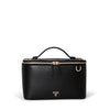 front of black/light gold TUMI Voyageur Lex Train Case Crossbody