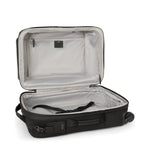 inside of black/gunmetal TUMI Voyageur Leger International Expandable Carry-on