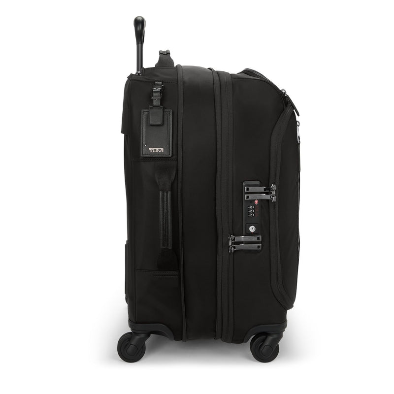 expanded black/gunmetal TUMI Voyageur Leger International Expandable Carry-on