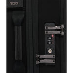 TSA locks of black/gunmetal TUMI Voyageur Leger International Expandable Carry-on