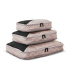 dusty rose Samsonite 3 pc compression packing cubes