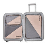 dusty rose Samsonite 3 pc compression packing cubes