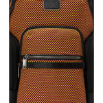 pattern of red/lime TUMI Bravo Navigation Backpack