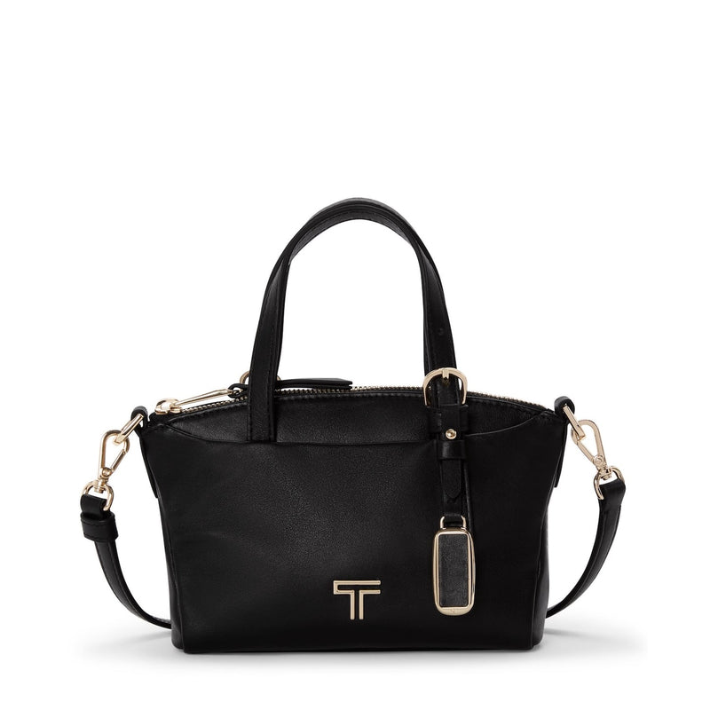 with strap black/light gold TUMI Voyageur Yuma Mini Tote