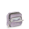 front pocket of lavender TUMI Voyageur Teghan Crossbody