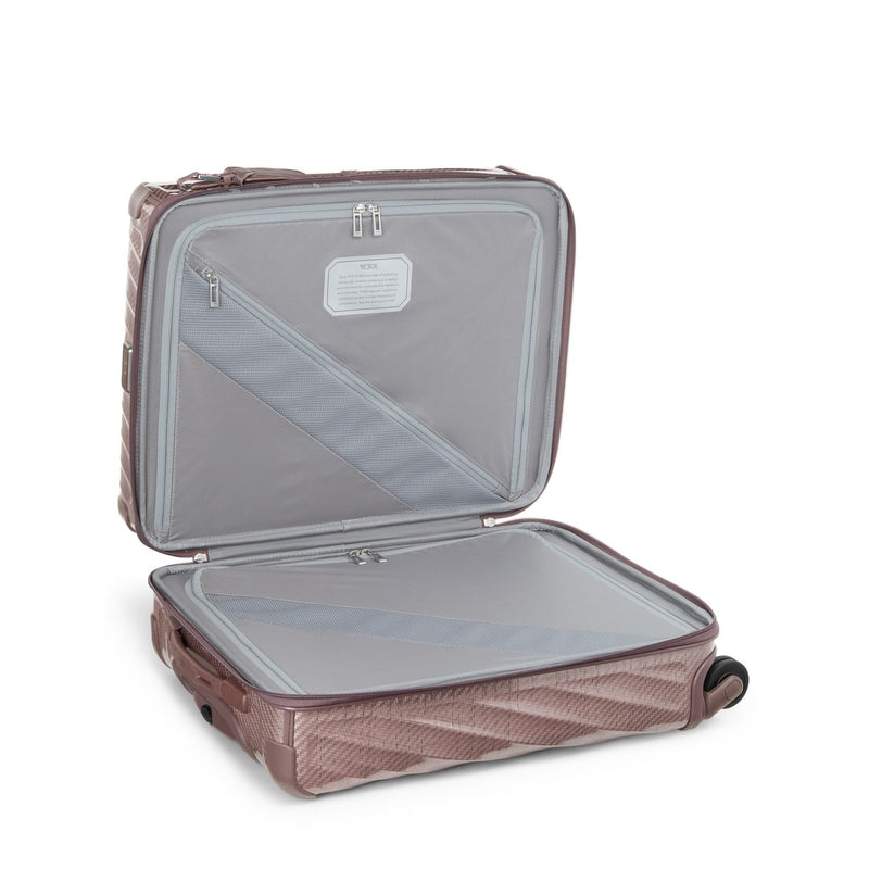 inside of blush TUMI 19 Degree Lite Continental Carry-on