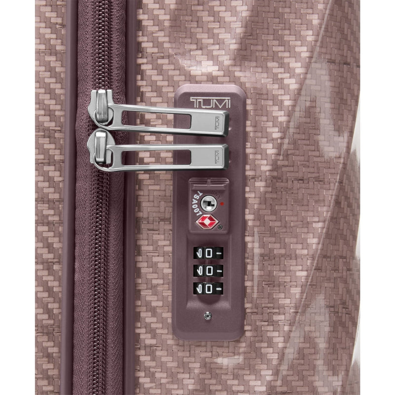 TSA lock of blush TUMI 19 Degree Lite Continental Carry-on