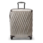 front of titanium grey TUMI 19 Degree Lite Continental Carry-on