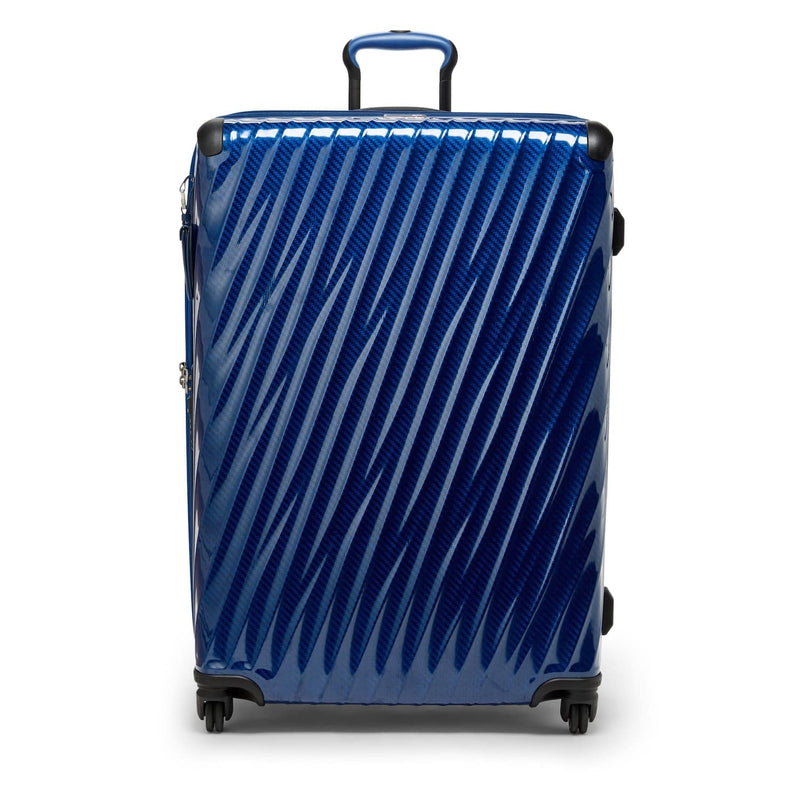 front of cobalt TUMI 19 Degree Lite Extended Trip Packing Case