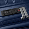TSA lock of metallic blue American Tourister Surftime Spinner Carry-On