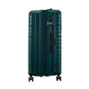 expoanded metallic blue American Tourister Surftime Spinner Large Expandable