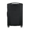 back of black Samsonite Re-Lite Spinner Medium Expandable