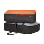 packing cubes of black Samsonite Re-Lite Spinner Medium Expandable