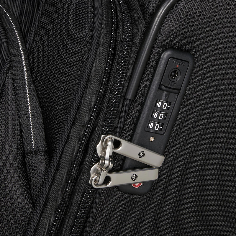 TSA lock of black Samsonite Re-Lite Spinner Medium Expandable