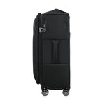 side of black Samsonite Re-Lite Spinner Medium Expandable