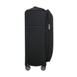 side of black Samsonite Re-Lite Spinner Medium Expandable