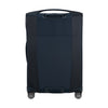 back of midnight blue Samsonite Re-Lite Spinner Medium Expandable