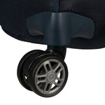 wheels of midnight blue Samsonite Re-Lite Spinner Medium Expandable