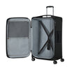 inside of black Samsonite Re-Lite Spinner Large Expandable