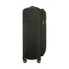 Climbing ivy Samsonite suitcase on a white background