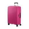 front of Hawaiian pink American Tourister Rejoy Spinner Large Expandable