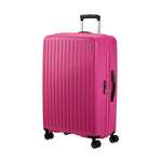 front of Hawaiian pink American Tourister Rejoy Spinner Large Expandable