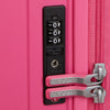 TSA lock of Hawaiian pink American Tourister Rejoy Spinner Large Expandable