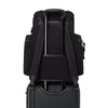 Black TUMI backpack on a white background