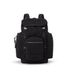 Black TUMI backpack on a white background